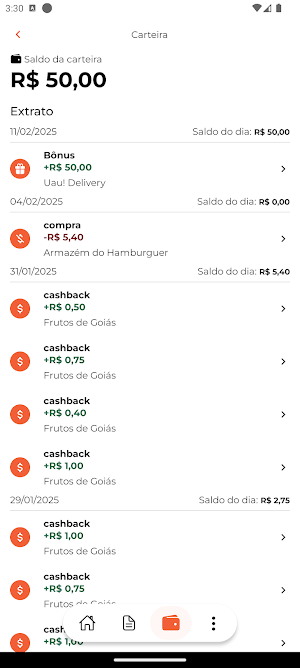 Uau! Delivery Screenshot 2