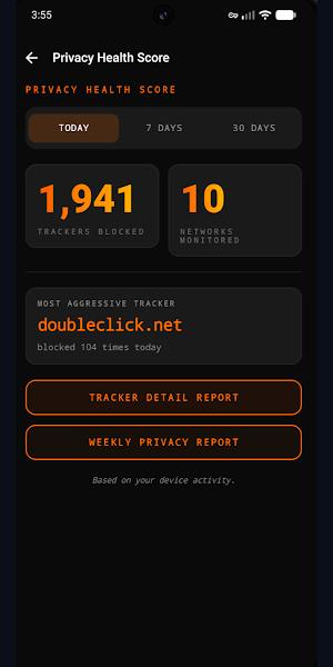 DataSentryX: Tracker Blocker Screenshot 2
