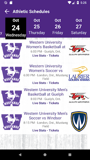 Western University Recreation Screenshot 2