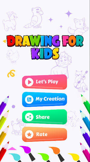 Drawing for kids Screenshot 1