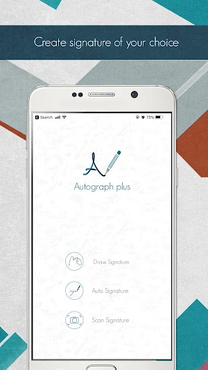 Autograph+ Free Hand drawing Screenshot 0