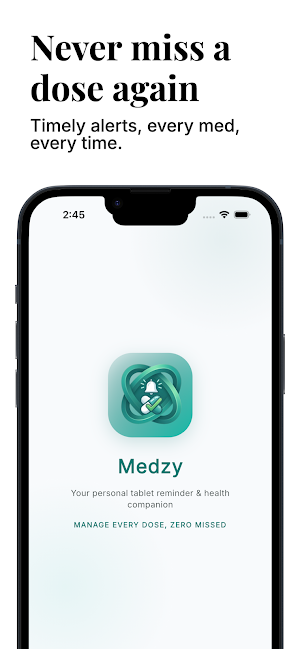 MedAlerto- Medicine Reminder Screenshot 0