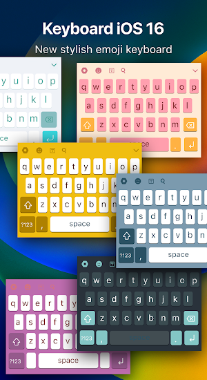 Keyboard iOS 16 Screenshot 1