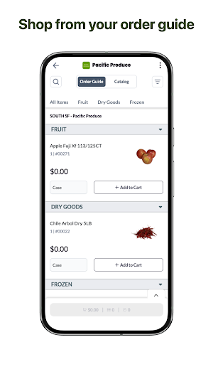 Pacific Produce & Provisions Screenshot 1