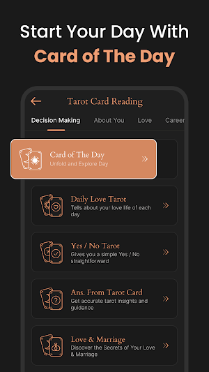 Tarot Reading & Horoscope Screenshot 1