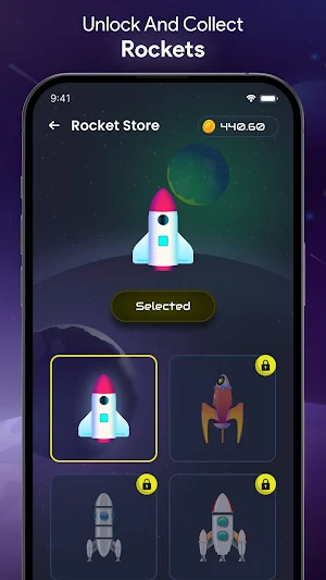 Fly Rocket Game: Crash & Win Screenshot 3