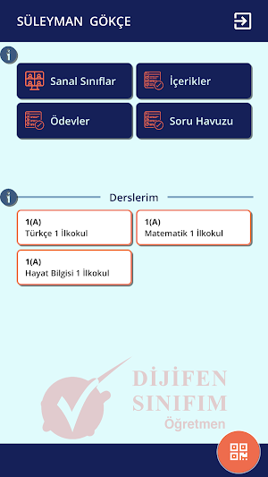 Dijifen Sınıfım Öğretmen Screenshot 1