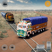 Indian Real Cargo Truck Driver