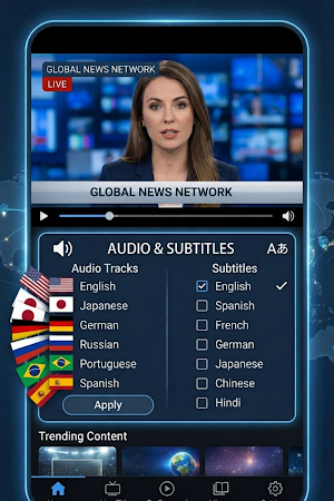 World TV Channels Hub Screenshot 1