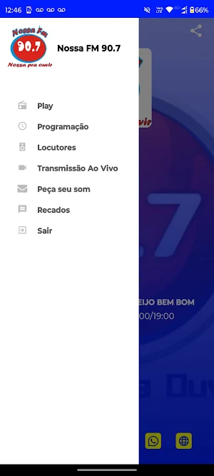 Rádio Nossa FM 90.7 Screenshot 1