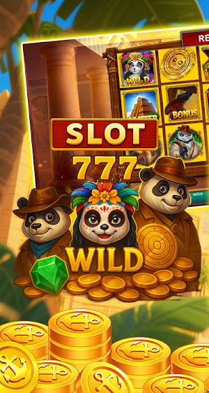 Lucky Crazy Happy Slots Screenshot 0