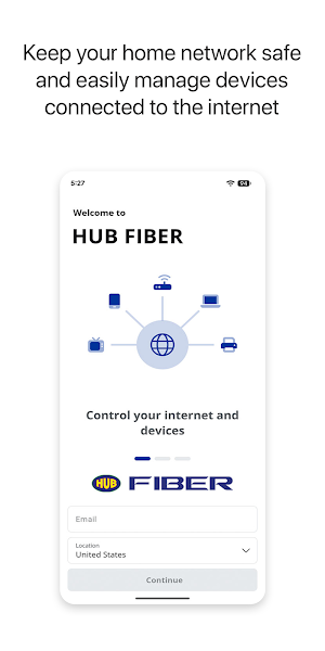 HUB - FIBER Screenshot 0