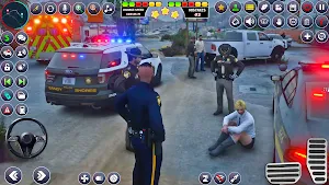 US Police Car Chase Game 2024 Screenshot 3