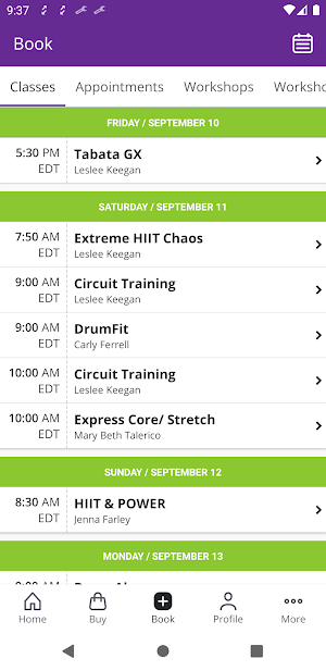 I'MPOWER Fitness Center Screenshot 1