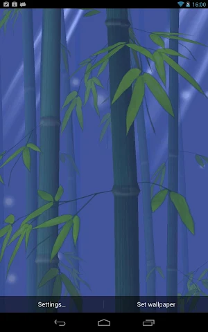 Bamboo Forest Free L.Wallpaper Screenshot 2