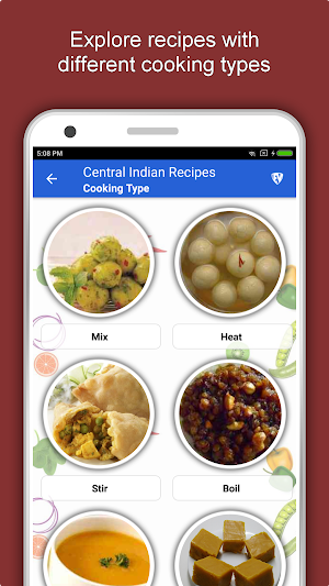 Central Indian Food Recipes Screenshot 3