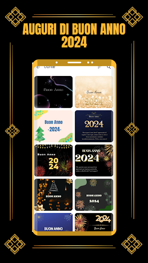 auguri di buon anno 2024 Screenshot 3