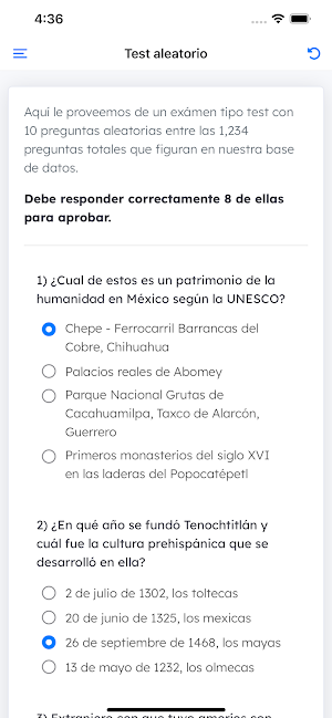 Naturalízate MX Screenshot 1
