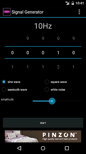Signal Generator 1.1.0 Screenshot 1