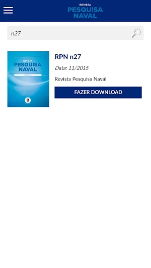 Revista Pesquisa Naval Screenshot 2