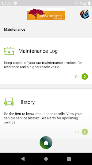 Alpena Community CU Wallet Screenshot 2
