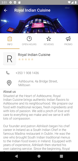 Royal Indian Cuisine Screenshot 2