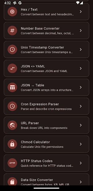 Dev Tools Screenshot 1