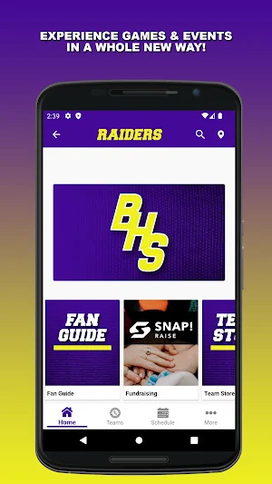 BHS Raider Athletics Screenshot 0