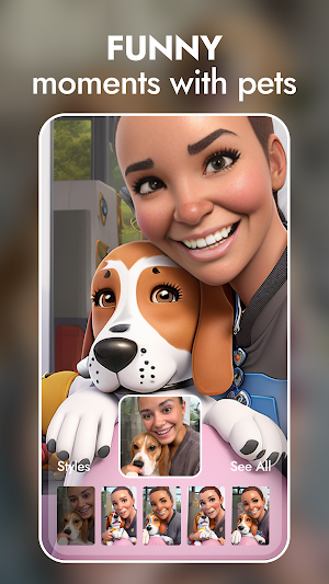 PawAI: AI Cartoon Pet Filter Screenshot 2