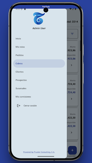 Truster Cloud Sales Screenshot 2