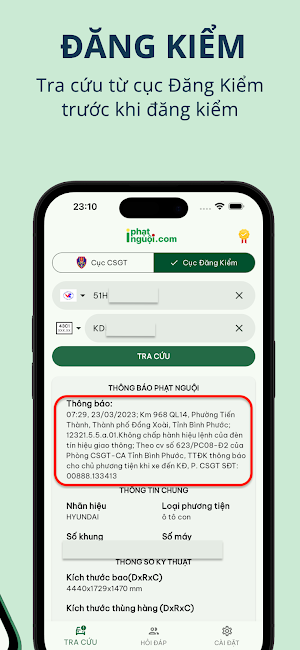 iPhatNguoi - Tra phạt nguội Screenshot 2