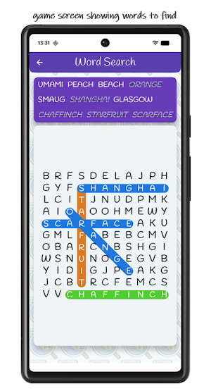 Word Search Screenshot 1