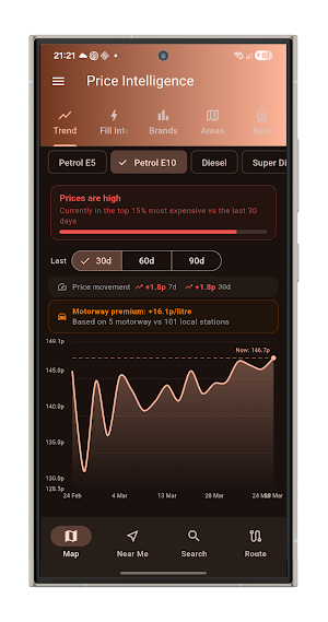 Fuel Finder – UK Petrol Prices Screenshot 3