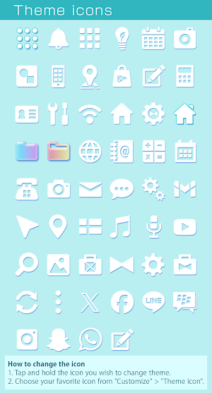 Colorful Windchimes Theme Screenshot 3