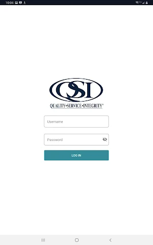 QSI Mobile Application Screenshot 2