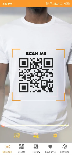Bar Code And Qr Code Scanner Screenshot 1