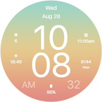 Gradient Heaven Watch Face