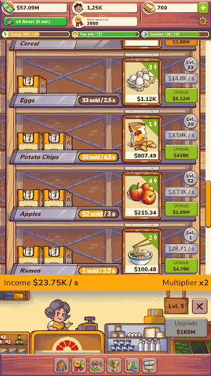 Idle Tycoon: Shopkeepers Screenshot 1
