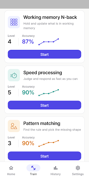 Brain Training Note Screenshot 1