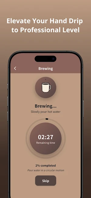 Drippers HandDrip Coffee Timer Screenshot 3