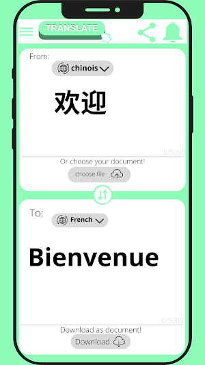 French - Chinese translator Screenshot 3