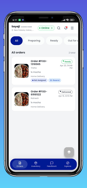 DarDeComer Restaurant Screenshot 2