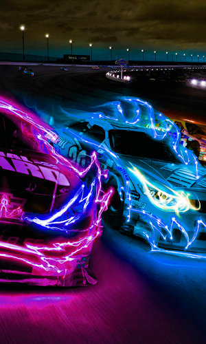 Neon Cars Live Wallpaper HD: backgrounds & themes Screenshot 2