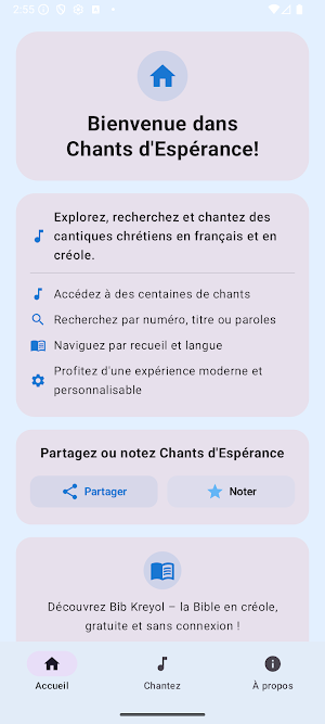 Chants D'Esperance Screenshot 0