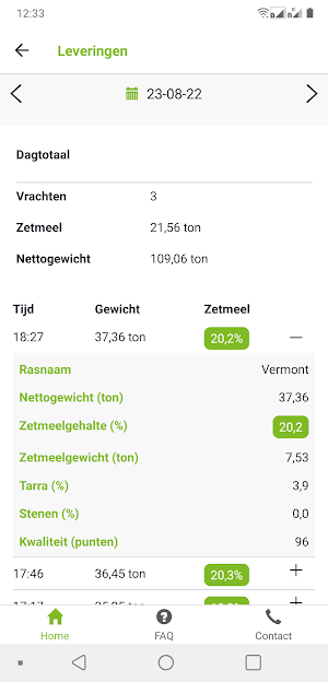 Avebe Agro Portal Screenshot 3