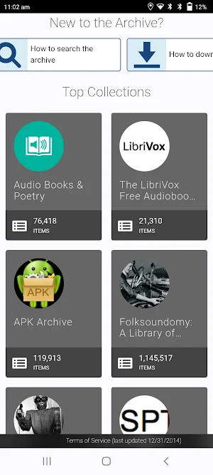 Internet Archive Screenshot 3