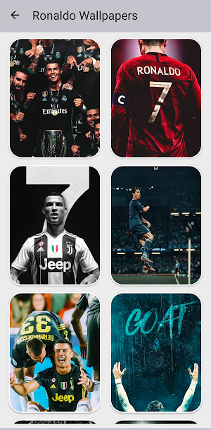 Soccer Ronaldo Wallpapers CR7 Screenshot 0