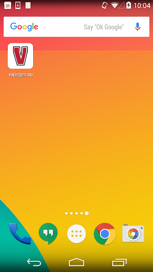 Varingen.no Screenshot 2