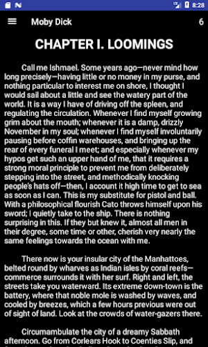 Moby Dick - eBook Screenshot 3