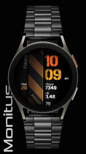Monitus watch face Screenshot 1
